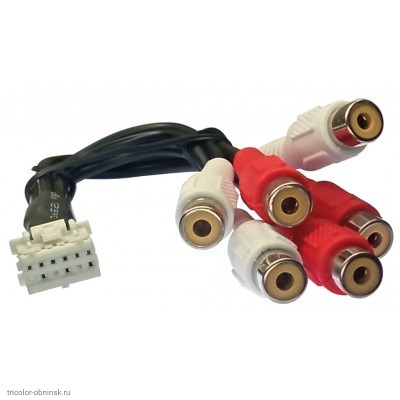 AUX IN 12pin PIONEER P80 12pin -> 6 RCA