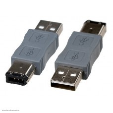 P170 Переходник USB-A (2.0) штекер - IEEE 1394 (6 pin) штекер