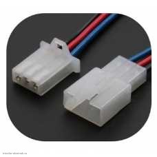 Серия 2.8 3pin DJ7021A штекер с проводом+гнездо с проводом