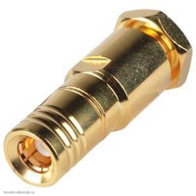 SMB гнездо пайка на кабель RG-174, RG-316