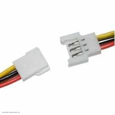 MX2.0 (JST DS LOSI) гнездо + штекер 3 pin 2.00мм с проводом 15 см.