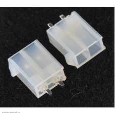 Molex 4.2мм 2-рядный 2х 1pin штекер в плату прямой