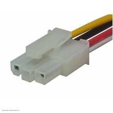 Molex 4.2мм 1-рядный 1х3pin гнездо с проводом