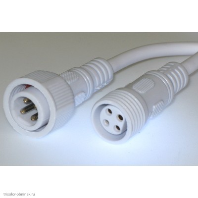 Соединительный кабель 4pin герметичный (IP67) 4х0.75мм2
