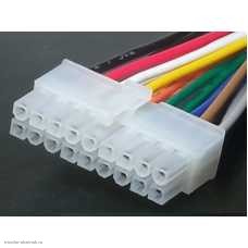 Molex 4.2мм 2-рядный 2х 9pin гнездо с проводом