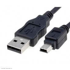 Шнур mini USB (5pin) штекер - USB-A штекер 1.5м