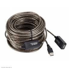 USB удлинитель A штекер - А гнездо 20.0м активный