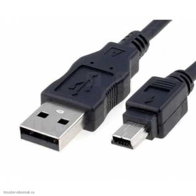 Шнур mini USB (5pin) штекер - USB-A штекер 1.5м
