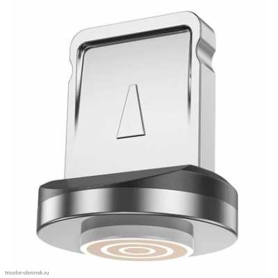 Магнитный адаптер 4pin Lightning (iPhone) (зарядка + передача данных)