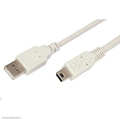 Шнур mini USB (5pin) штекер - USB-A штекер 3.0м