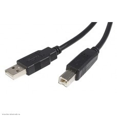 Шнур USB-А штекер - USB-B штекер 5.0м