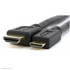 Шнур HDMI штекер - mini HDMI штекер 1.5м