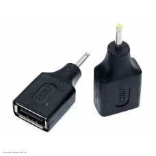 Штекер питания 2.5х0.7мм переходник на гнездо USB A