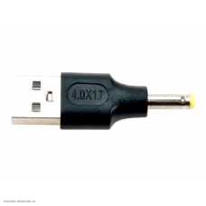 Штекер питания 4.0х1.7мм переходник на штекер USB A