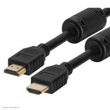 Шнур HDMI - HDMI 1.0 м с ферритами v2.0