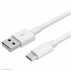 Шнур USB-C (3.1) штекер - USB-A (2.0) штекер 2.0м резина