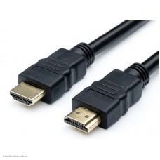 Шнур HDMI - HDMI 1.0 м без ферритов 4K/60Гц HDMI 2.0