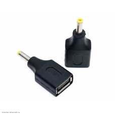 Штекер питания 4.0х1.7мм переходник на гнездо USB A