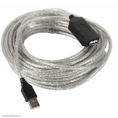 USB удлинитель A штекер - А гнездо 10.0м активный