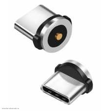 Магнитный адаптер 2pin USB-C (только зарядка)