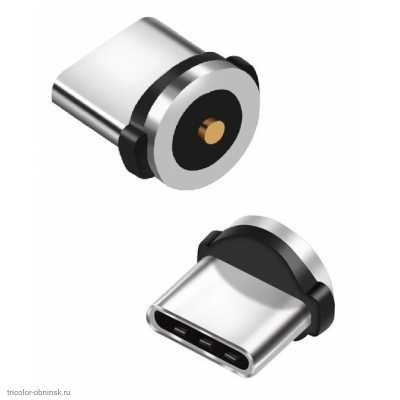 Магнитный адаптер 2pin USB-C (только зарядка)