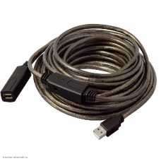 USB удлинитель A штекер - А гнездо 15.0м активный