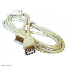 USB удлинитель A штекер - А гнездо 1.5м с ферритами