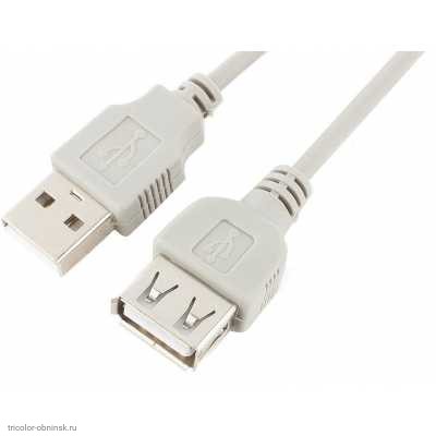 USB удлинитель A штекер - А гнездо  1.8м