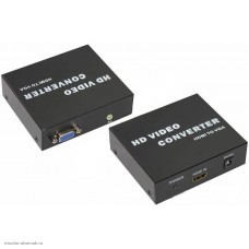 Видеоконвертер Rexant HDMI (вход) -> VGA + 3.5 Audio (выход)