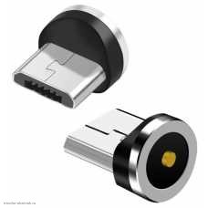Магнитный адаптер 2pin USB-micro (только зарядка)