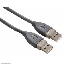 Шнур USB-А(2.0) штекер - USB-A(2.0) штекер 1.5м