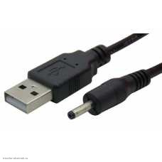 Штекер питания 2.0х0.5мм переходник на штекер USB A с проводом