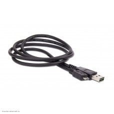 Шнур micro USB-B штекер - USB-A (2.0) штекер 1.5м