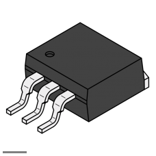 Транзистор 10NB37LZ (V3040S) 10a 425v N d2-pak (to-262)