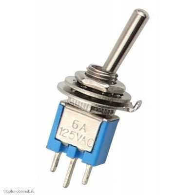 Микро тумблер M5 3pin 2 положения 250V 1.5A SMTS-102
