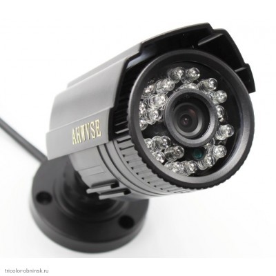 CVBS камера цилиндрическая уличная 1200 TVL 3.6 мм. (аналоговая)
