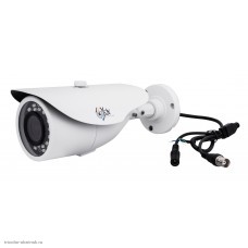 AHD/CVI/TVI/CVBS-камера цилиндрическая уличная с регулиремым объективом AS-215 2.4Мп (1080p) (2.8-12мм, ИК 35м, 12В 0.45А)