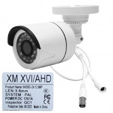 XM XVI/AHD камера цилиндрическая уличная XA50D-24 5.0MP пластиковая