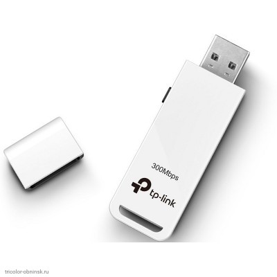 USB Wi-Fi адаптер 300Мбит/c 2.4GHz TP-Link TL-WN821N, стандарта N, 802.11b/g/n,