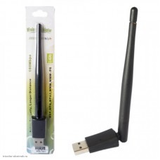 USB Wi-Fi адаптер MT7601 150Мбит/c 2.4GHz 3dBi MRM (PC, DVB-T2 приставки)