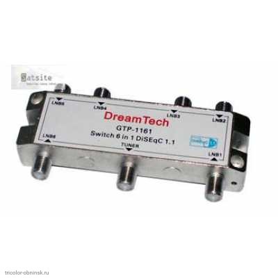 SWITCH 6x1 (DiSEqC 1.1) GTP-1161
