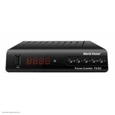 Ресивер World Vision Foros Combo (DVB-S2/DVB-T2/DVB-C/IPTV)