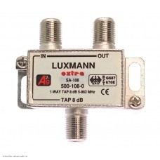 Ответвитель ТВ x1 отвод 8dB 5-862MHz LUXMANN