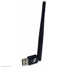 USB Wi-Fi адаптер MT7601 150Мбит/c 2.4GHz 3dBi World Vision (PC, DVB-T2 приставки)