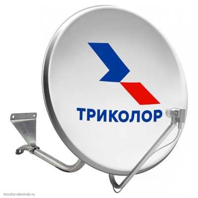 Спутниковая антенна Супрал 60 см офсетная + кронштейн стеновой (облегченная)