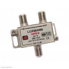 Ответвитель ТВ x1 отвод 10dB 5-862MHz LUXMANN