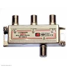 Смеситель-разветвитель МВ/UHF 5-100МГц + 174-230МГц + ДМВ/UHF 470-862МГц