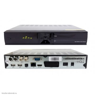 Ресивер GoldMaster I-805B Combo CI+ (DVB-S2/DVB-T2/DVB-C)